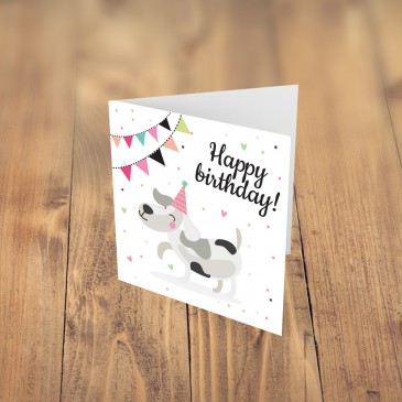 Happy Birthday cățel