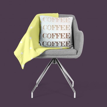 Perna decorativa Coffee before everything