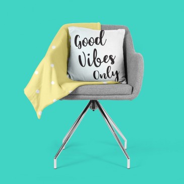 Perna decorativa Good vibes only