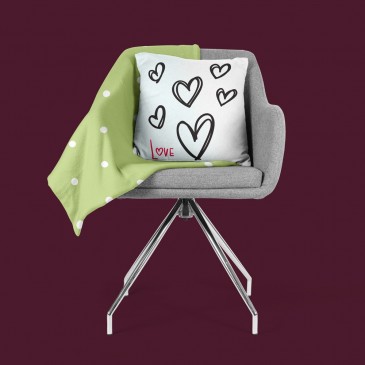 Perna decorativa It's all about Love