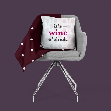 Perna decorativa It's wine o'clock