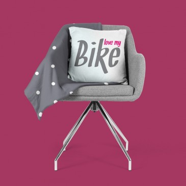 Perna decorativa Love my bike