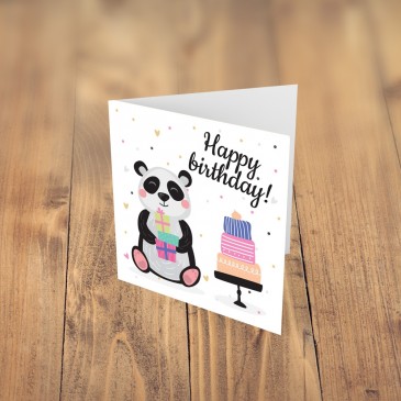Happy Birthday panda
