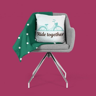 Perna decorativa Ride together