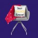 Perna decorativa Best friends forever