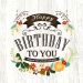 Happy Birthday! Wishing you lots of happiness.
