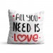 Perna decorativa All you need is Love
