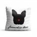 Perna decorativa Frenchie love